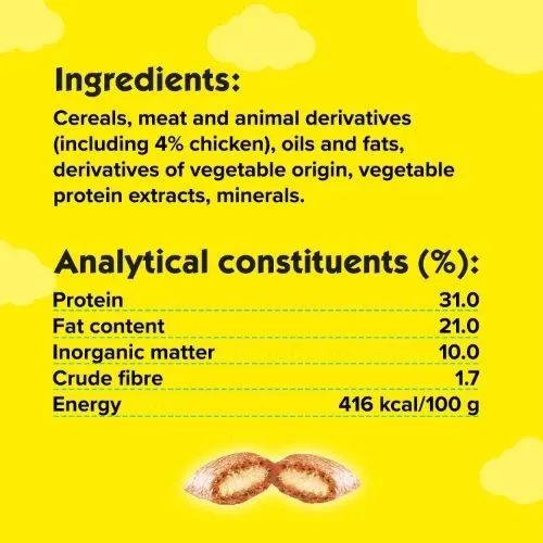 Dreamies Cat Treats Mega Pack with Cheese 200g