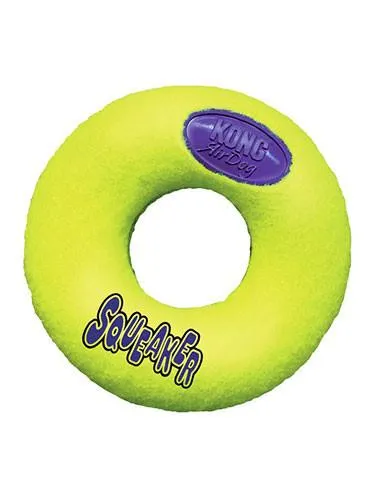 Kong Air Squeaker Donut Dog Toy (3 Sizes)