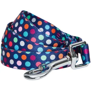 Rainbow Polka Dots Dog Leash for Stylish Pet Walks